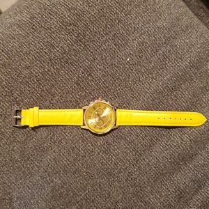 LinTimes Women's Yellow Watch